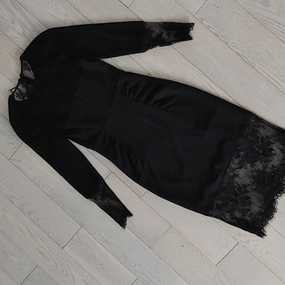 Whistles black dress size small - Picture 2 of 3